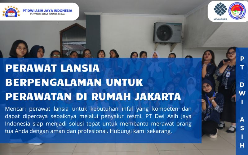 Perawat Lansia Berpengalaman untuk Perawatan di Rumah Jakarta