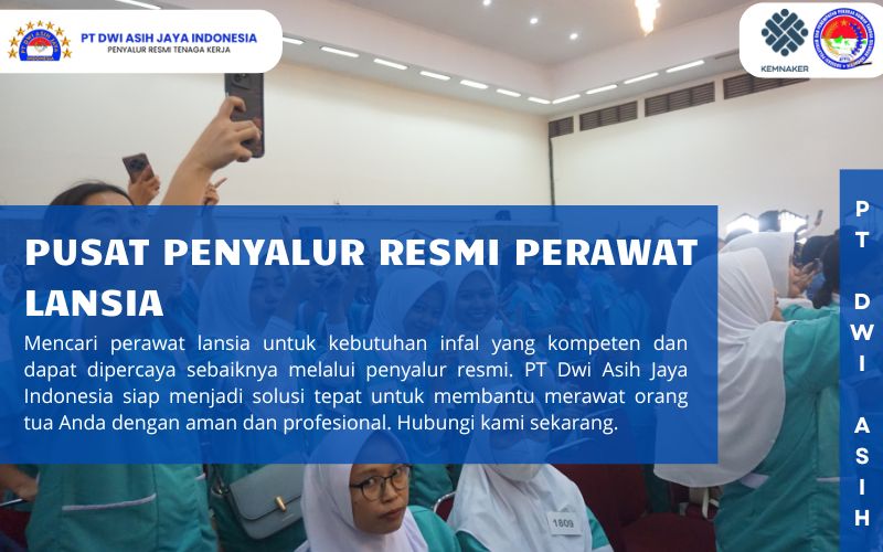 Pusat Penyalur Resmi Perawat Lansia