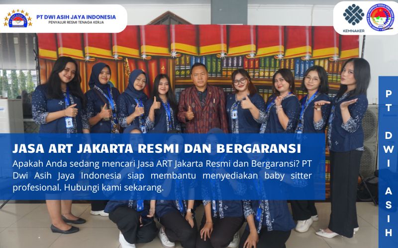 Jasa ART Jakarta Resmi dan Bergaransi