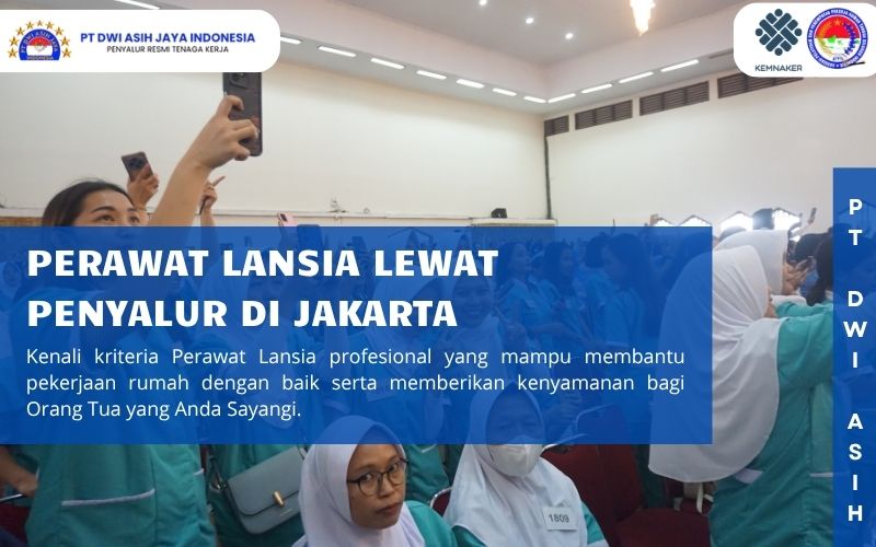 Perawat Lansia Lewat Penyalur di Jakarta