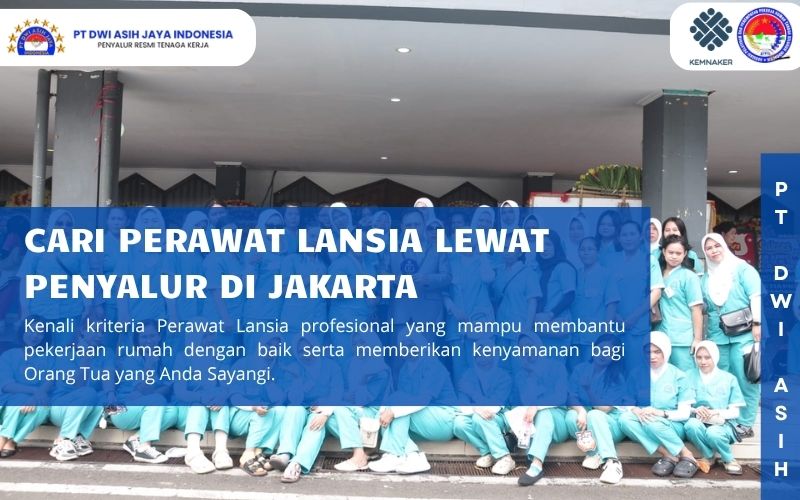 Cari Perawat Lansia Lewat Penyalur di Jakarta